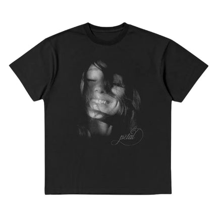 Tour Fans Y2k Oversized Tee Singer Ariana Grande 2026 New Album Petal Graphic Merch T Shirt Fashion Casual Loose T-Shirt Unisex