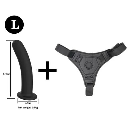 Strapon Dildo for Women Suction Cup Realistic Strap-On Dildo Huge Penis Belt Sexual Harness Strap On Anal Sex Toy for Lesbian
