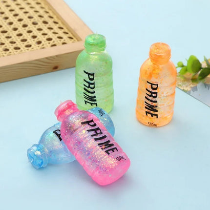Tabas Squishy Beverage Bottle Squeeze Toy Soft Aurora Maltose Fidget Squishes Fun Stress Relief Sticky Toy Relieve Anxiety Gift