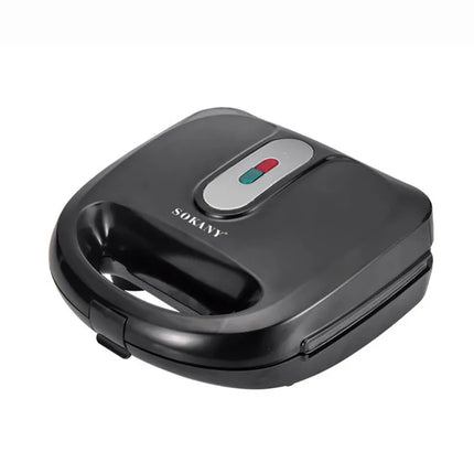 6 In 1 Electric Waffle Maker Sandwich Toaster Baking Steak Grill Egg Cake Oven Frying Pan for Kitchen EU Plug 750w