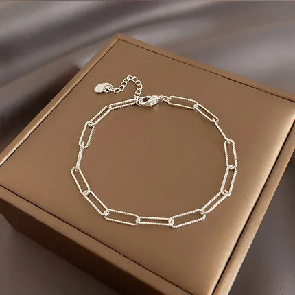 925 Sterling Silver Bracelet Double Layer Pearl Bracelet for Women Girl Vintage Luxury Design Bead Korean Jewelry Charm Bracelet
