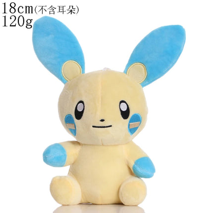 Cute Pikachu Plush Toy Pokemon Charmander Squirtle Bulbasaur Stuffed Doll Eevee Scorbunny Gengar Snorlax Christmas Gifts