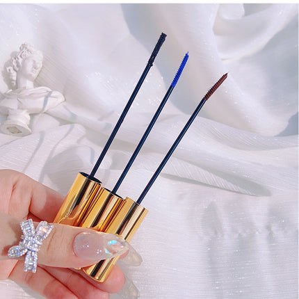 Merssitin Waterproof Mascara Slender Long Curly Mascara Does Not Smudge Blue Mascara Waterproof Mascara Sexy Clear Mascara