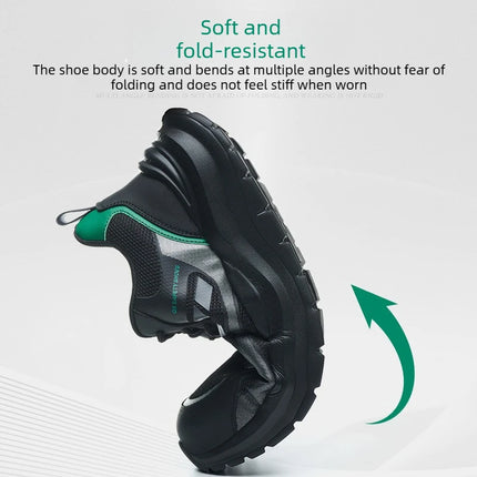 Steel Toe Shoes for men women comfortable lightweight work safety shoes Anti-Puncture safety toe sneakers work protection boots