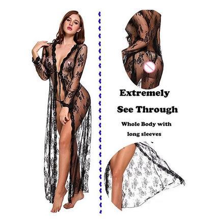 Women's Underwear Sexy Lingerie Set Erotic Nightdress Sexy Lace Sleepwear Solid Slim Soft Dresses Erotic Sleepwear Thongs