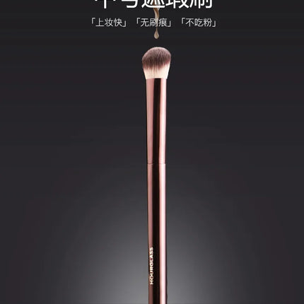 1 piece Angled Concealer Makeup brushes Middle Eyeshadow Make up brush basic Professional Cosmetic tool metal handle