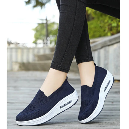 Sports Women's Spring Sneakers New Mesh Breathable Lightweight Casual Walking Women Shoes Breathable Shoes Zapatos De Mujer