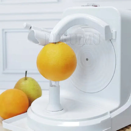 Commercial Electric Fruit Peeler Stainless Steel Lemon Apple Pear Orange Removing Peeling Machine