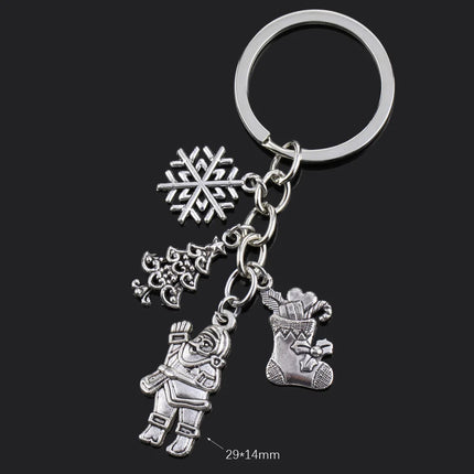 Fashion Animal Women Keychain Car Moon Cat Dog Love Heart Key Chain Friends Gift Jewelry Bag Pendant Wing Evil Eye Angel Turtles