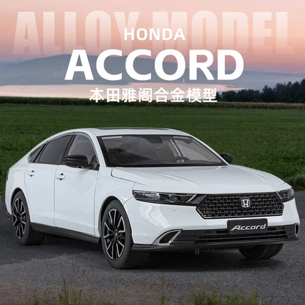 Authorized 1:18 HONDA Eleventh Accord Alloy Car Model Diecasts Metal Vehicles Car Model Simulation Collection Toy mans Gift