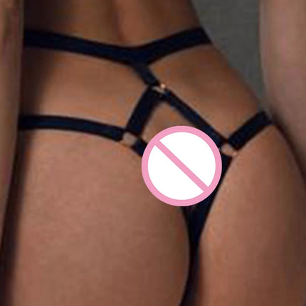Sexy Lingerie Sex G-string Woman Intimate Underwear Call Of The Night Sissy Bandage Pearl Panties Porn Thong Black Pajama Pants