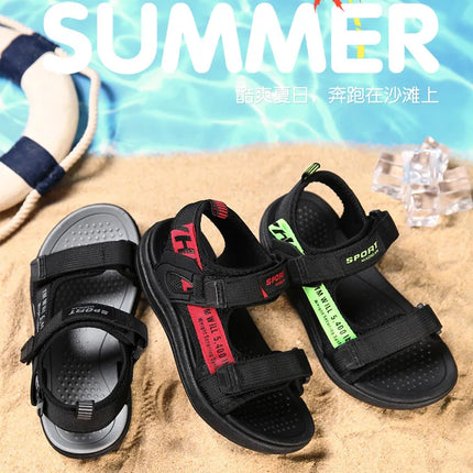 2026 Summer Kids Sandals Breathable Boys Sandals Soft Comfortable Children's Shoes Outdoor Beach Girls Lightweight Slippers