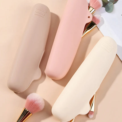 1Pcs Makeup Sponge Holder Eco-Friendly Silicone Multi-hole Beauty Egg Storage Case Travel Protable Cosmetic Puff Holder Box