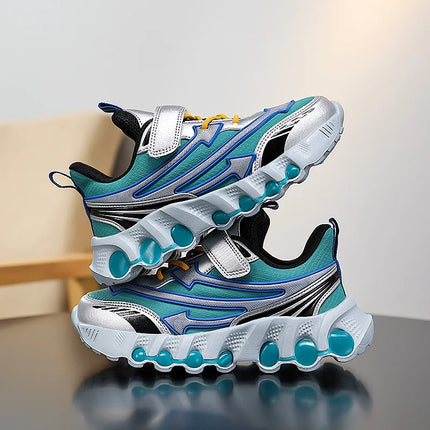 2025 Hot Selling Outdoor Anti Slip Childrens Sports Shoes Lightweight Comfortable Running Shoes Rebound Campus Casual Shoes