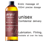 Erotic massage oil