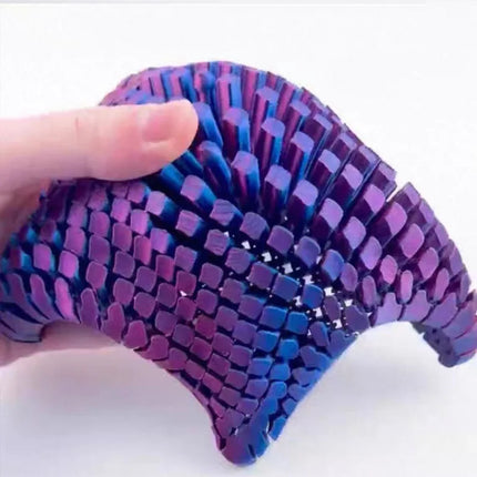 Fidget Toy Flexible Desk Decor 3D Printed Articulated Starfish Stress Relief Gift for Kids and Adults Visual toys