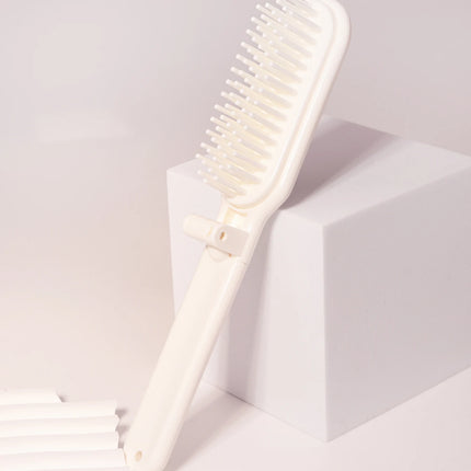 1/3pcs Anti static portable travel foldable massage hair comb set，Special for real hair wigs