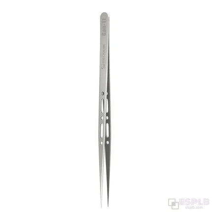 Mechanic High Hardness Precision Stainless Steel Anti-Magnetic Tweezers Fingerprint Flying Wire Fine Tip Clip for Components