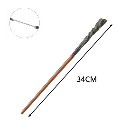 27 Kind  Anime Cosplay Show Metal Core Magic Wand Children Decoration Toy Accessories For Kids Bacchetta Di Plastic Magic Stick