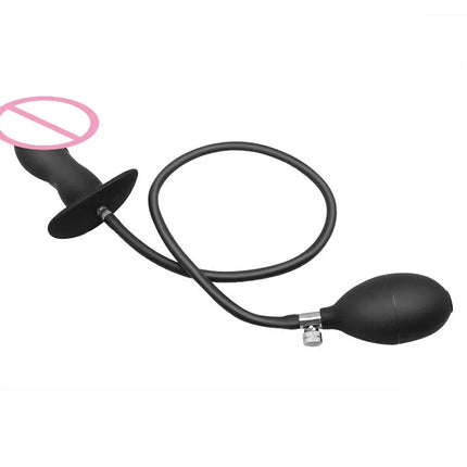 Silicone Separate Ass Expansion Inflatable Anal Plug Buttplug Prostate Stimulator Anus Dilatation Massager Masturbador Masculino