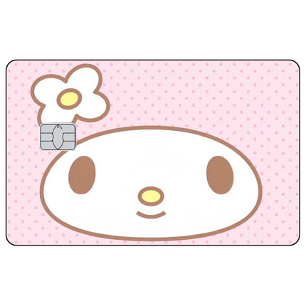 Cute Kitty Matte Sticker Kawaii Anime Credit Card Stickers for VISA MasterCard Bank Debit Card and Other IC Cards Decoration