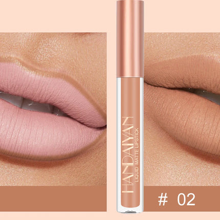 Handaiyan Lip Liner Lipgloss Set Waterproof Matte Liquid Lipstick Pencil Sexy Red Long Lasting Lipliner Makeup Cosmetics