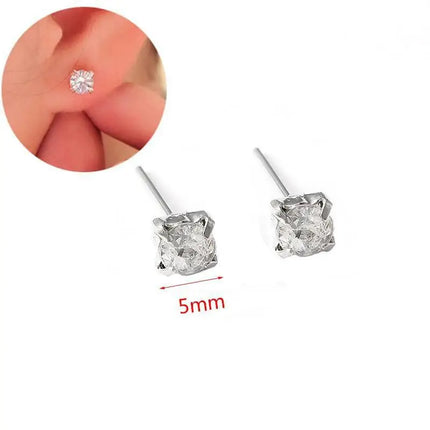 Korean Fashion Seven Star Zircon Earrings For Women Jewelry 2026 Trending New Luxury Women's Crystal Stars Stud Earrings Gifts