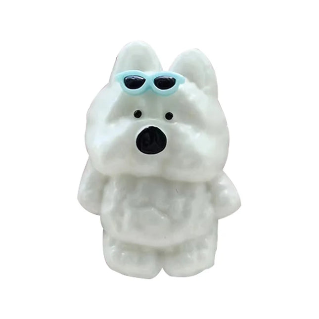 Stress Relief Toy Squishy Westie Dog Ball Slow Rebound Decompression Fidget Toy Desk Toy Gift