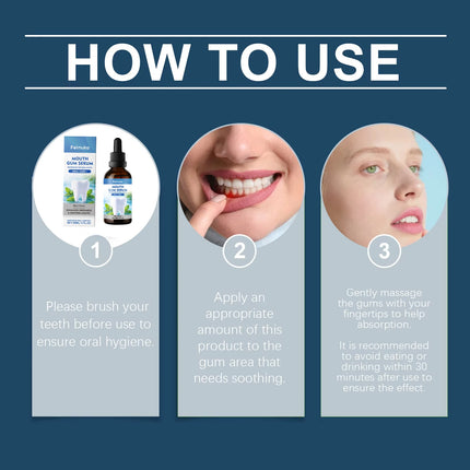 Quick Gum Repair Gel Effectively Relieve Tooth Allergy Cavities Tooth Cleaning Toothpaste Relieve Tooth Damage Serum