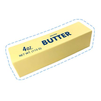 Soft Butter Sticks Soft And Yellow 4 Ounces 1 Piece Of Cream-Flavored Model For Play And Sensory Entertainment Perfect Model