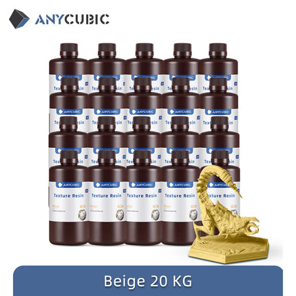 ANYCUBIC Texture Resin 3D Pinter 14K high-precision 405nm UV Resin Toughness UV Photopolymer Resin For Photon LCD DLP