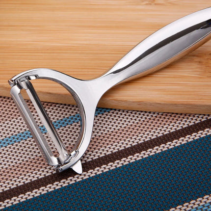 Stainless Steel Fruit Vegetable Tools Vegetable Peeler Potato Peeler Kitchen Accessories, Non-slip Handle SGGJ001