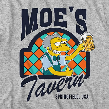 The Simpsons Mens' Krusty The Clown Shirt Krusty Burger Logo Tee Graphic T-Shirt Summer Man Woman