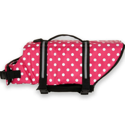 Summer Dog Life Jacket Reflective Adjustable Large Dogs Swimwear Safety Vest Surfing Sailboat Enhanced Buoyancy Pet Lifejackets