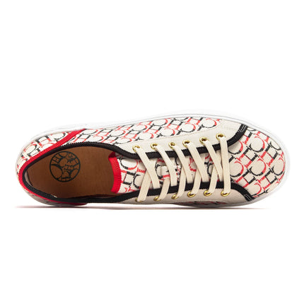 C-H Women's Casual Shoes Autumn New Comfortable Canvas Shoes Skeleton Correction Women's Walking Shoes