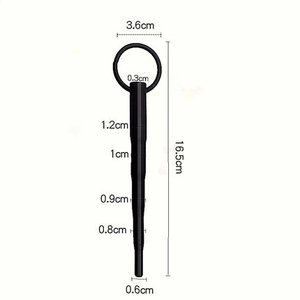 Hollow Silicone Urethral Plug Sound For Prostate Massage And Urethra Dilation As Mens Masturbator With Urethral Stimulator