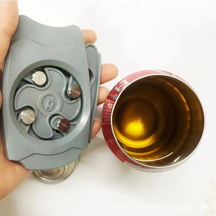 1pc Smooth Edge Safe Can Opener Portable Beer Soda Coke Can Top Remover Quick Open Kitchen Bar Gadget for Home Party Camping