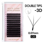 Double Tips 3D W(6D) / C / 0.07mm|8-13mix