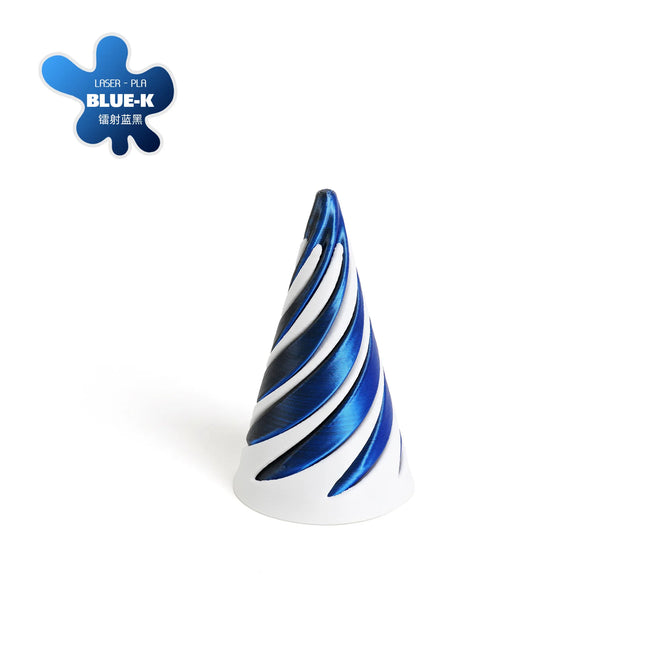 3D Printed Decoration Mini Vortex Printed Spiral Conae Fidget Toy Impossible Pyramid Passthrough Sculpture Thread Illusion Gift