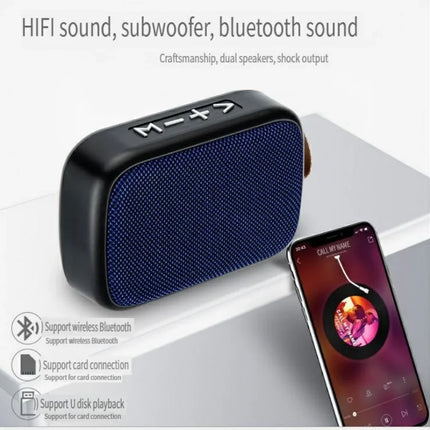 Portable Speakers Outdoor Bluetooth 5.0 Mini Oxford Loudspeaker Wireless Column 3D Stereo Music Player Surround Hifi Sound Box