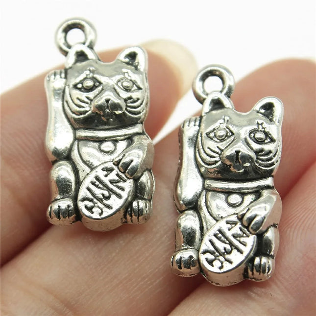 20pcs Moneybag Charms Money Us Dollars Pendants Jewelry Making Lucky Money Charms For Bracelet Making Antique Silver Color