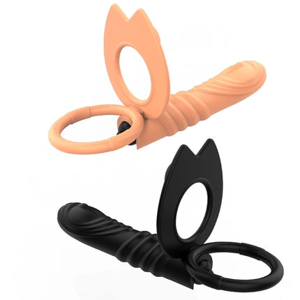 10 Frequency Double Penetration Anal Plug Dildo Vibrator Butt Plug Strap On Penis Vagina Vibrator Adult Sex Toys For Men Couples