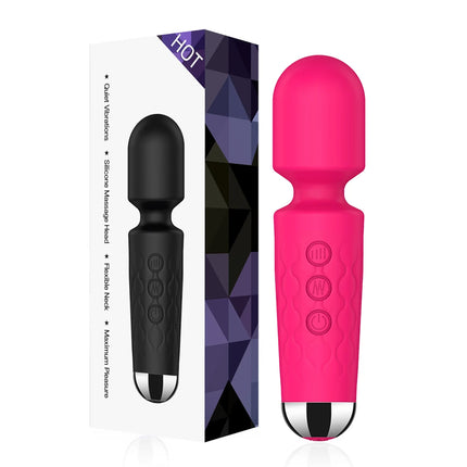Powerful 20 Speeds AV Vibrator Magic Wand Clitoris Stimulator Sex Toys for Women G Spot Massager Adult Female Sex Product