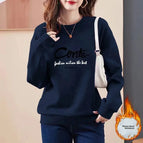 M [recommended 50.00 kg-67.50 kg]] / Navy blue [fleece-lined thickening]]