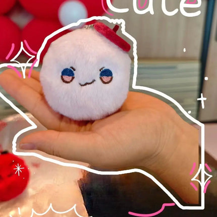8cm Cartoon Game Love and Deepspace Xavier Zayne Rafayel ralayo Sylus Plush Toy Anime Stuffed Small Pendant Valentine's Day Gift