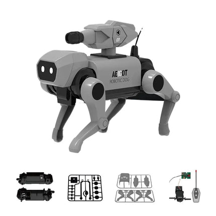 AI Smart Robot Dog Remote Control Robotic Stunt Puppy with Voice Control Interaction Programmable Bionic Dancing Pet Toy
