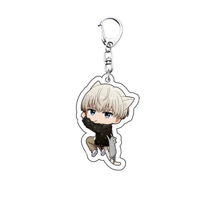 Anime WIND BREAKER 6cm acrylic Keychain key chain big stand brand Sakura-harusugita Keitaro  decoration key ring Gift