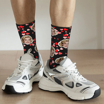 Custom avatar socks for men and women custom photo socks personalized picture socks photo socks personalized gifts