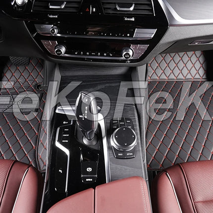 Custom Car Floor Mats For VW Polo Polo-Plus Polo-GTI Auto Carpets Foot Coche Accessorie