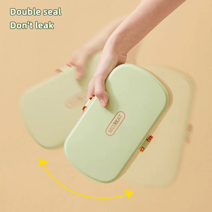 900ml Electric Lunch Box Water Free Heating Bento Box Stainless Steel Food Warmer Portable Thermal Boxes For Office School 220V